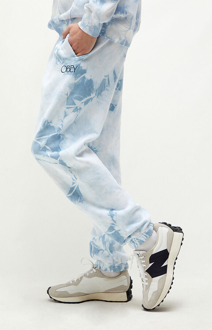 Pacsun blue tie online dye sweatpants