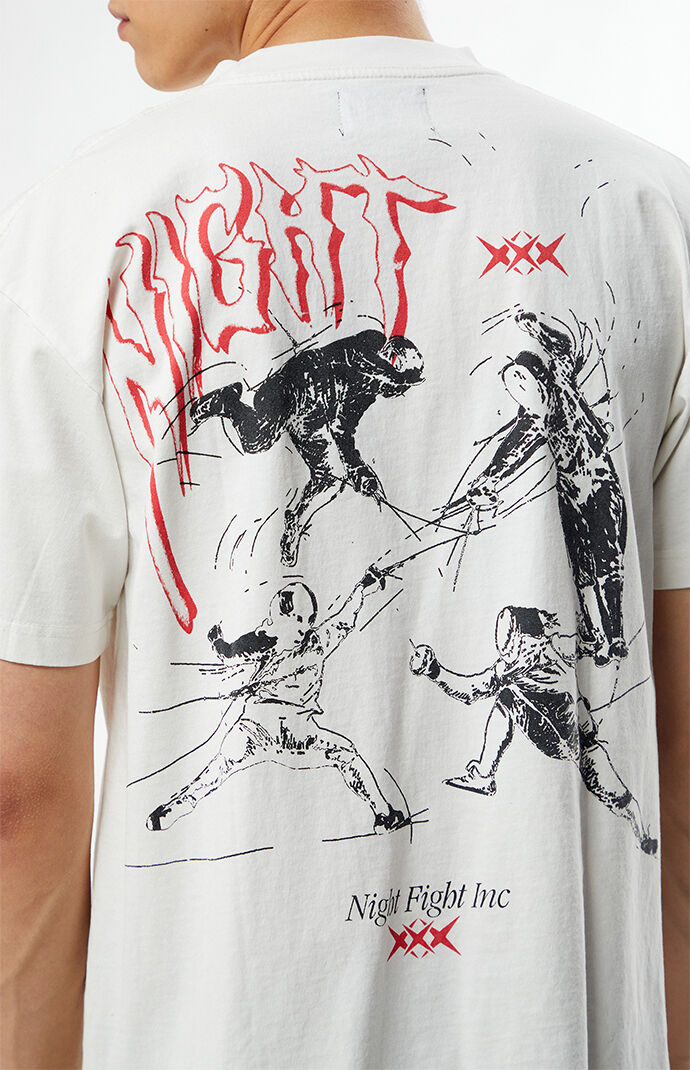 【PORTERNA】Lua Strap T-Shirt Nightlab Nightfighter T-Shirt | PacSun