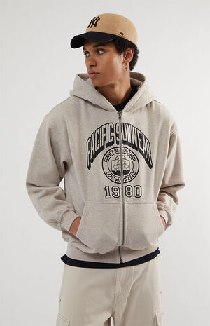 Pacsun oversized zip up hoodie clearance