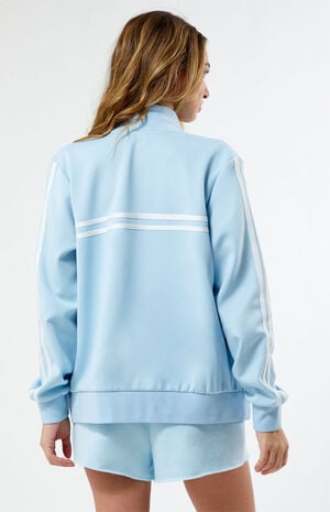 Stripe Mock Neck Track Jacket image number 4