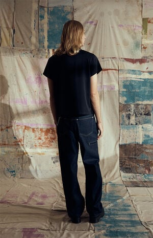 by Pacsun Black Short Sleeve Camp Shirt image number 2