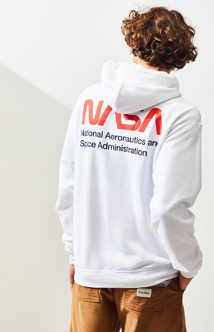 x NASA White Neon Pullover Hoodie | PacSun