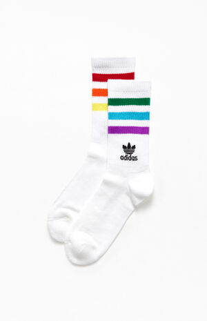 adidas Pride Roller Crew Socks | PacSun