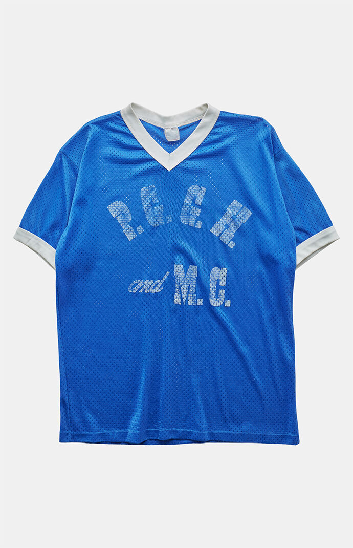PS VINTAGE 90s PGGH and MC Jersey V-Neck Graphic T-Shirt.