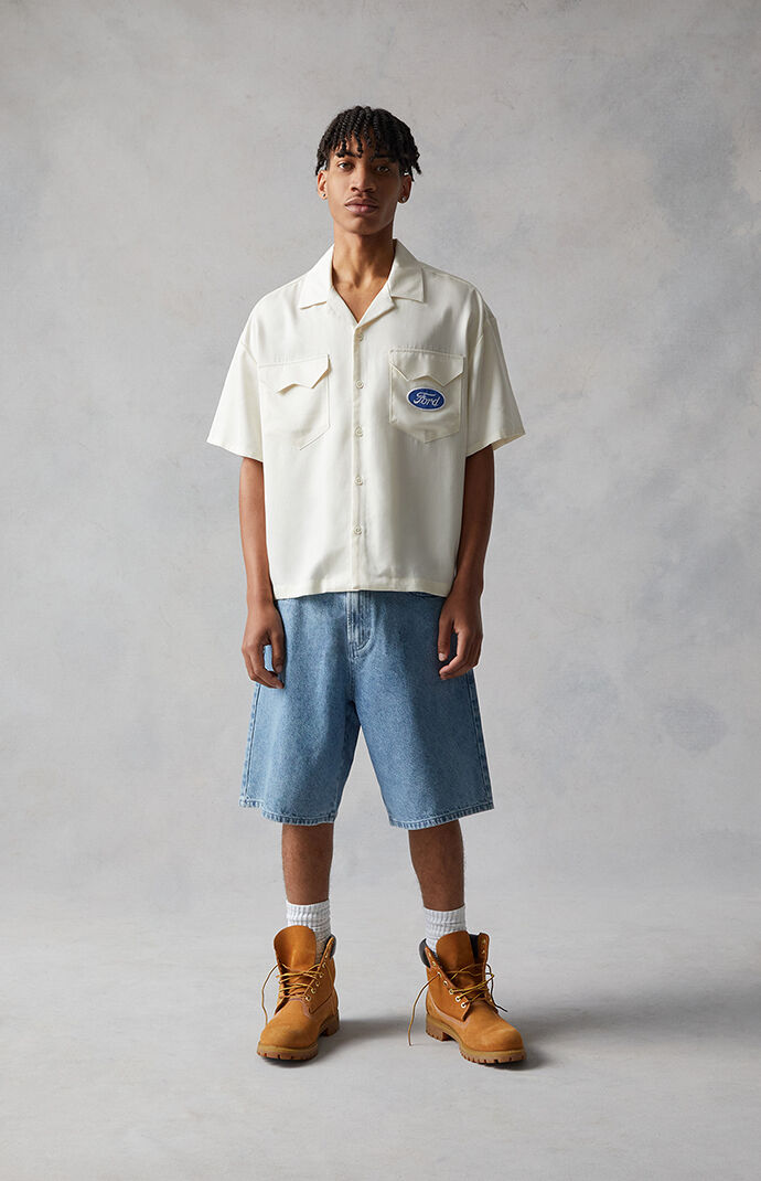 Baggy Denim Shorts