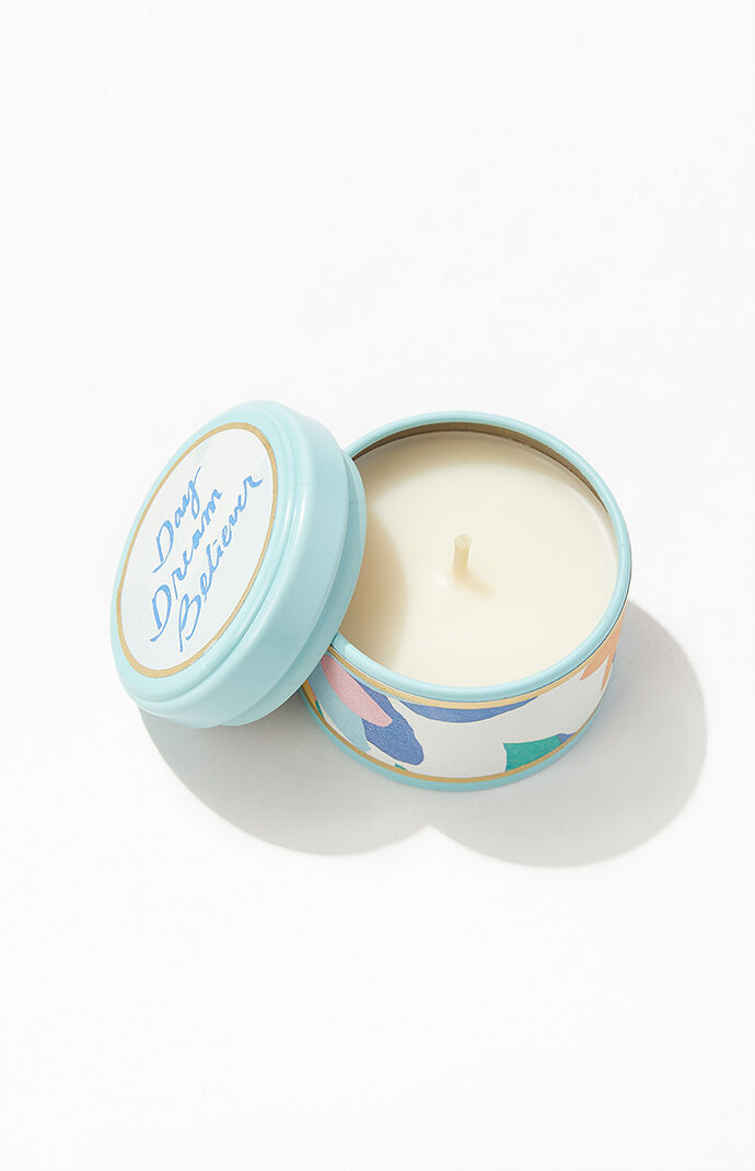 Sugared Blossom Happy Little Tin Candle