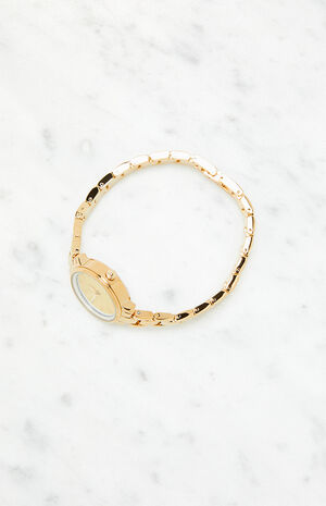 Gold Circle Watch image number 3