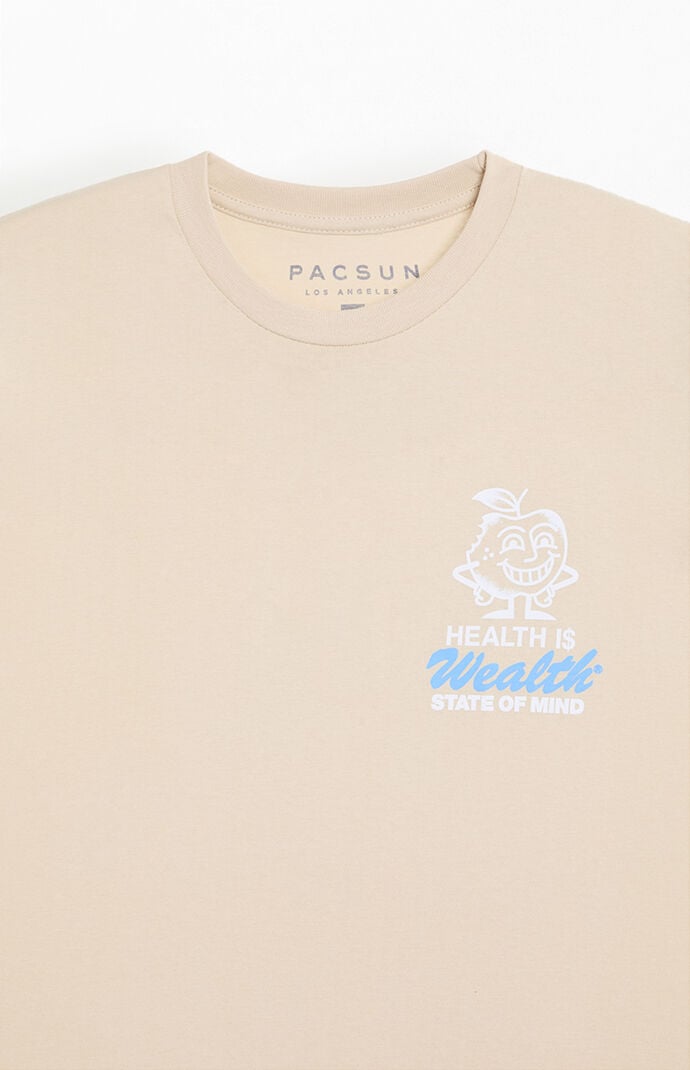 Pacsun Health Is Wealth T-Shirt