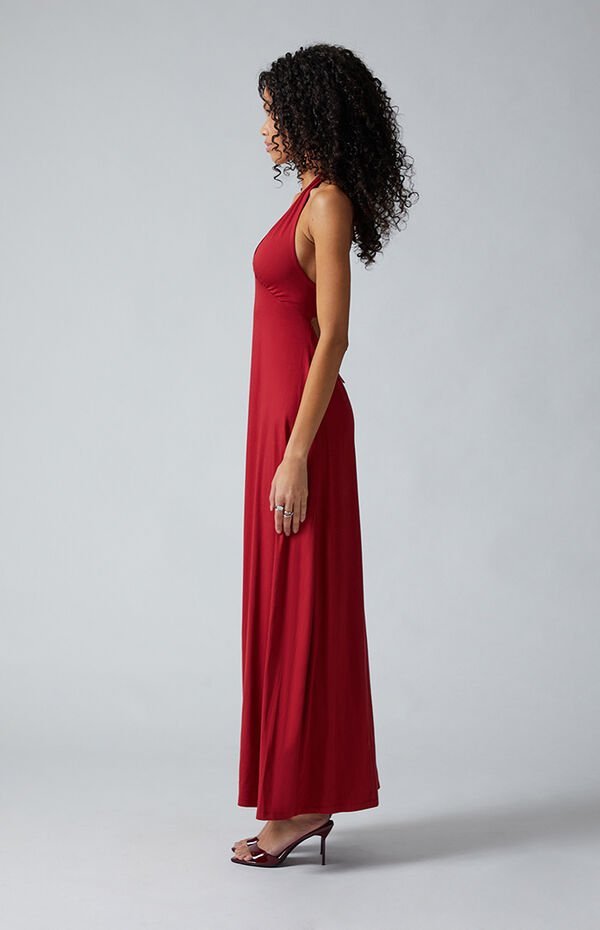 Third Charm Alexa Halter Midi Dress | Pacsun