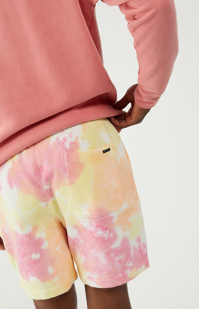 Tie-Dyed Sweat Shorts