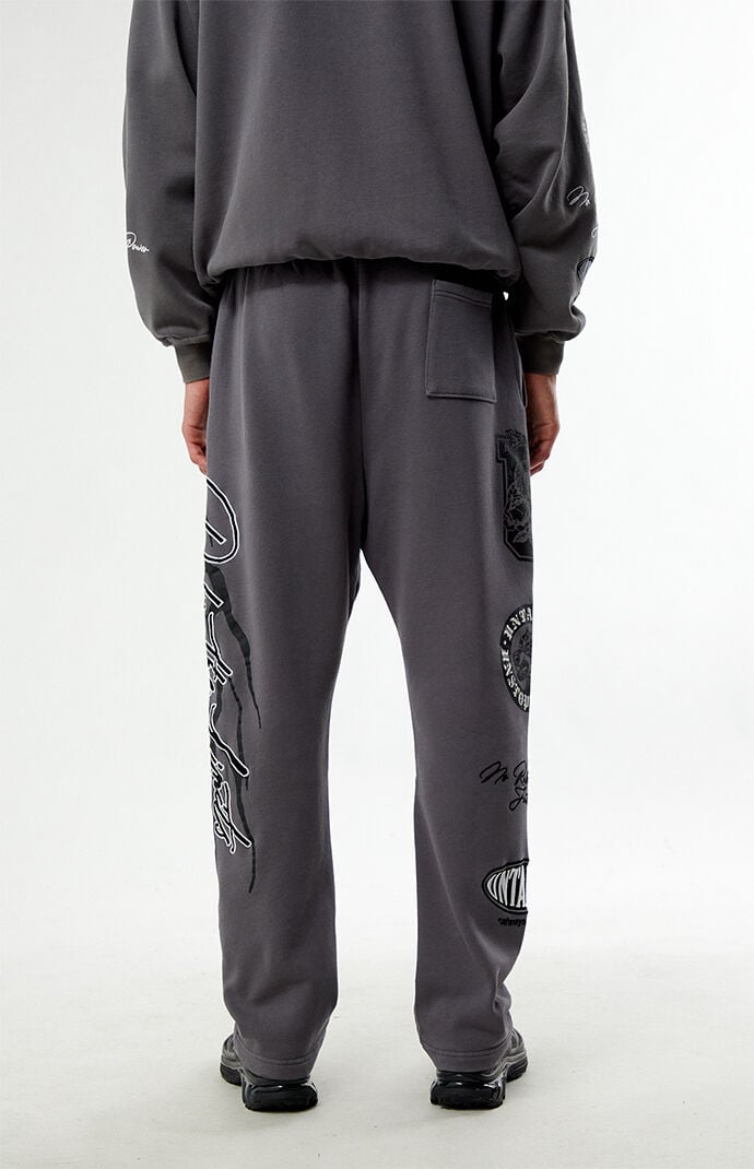 Pacsun Untamed Fleece Straight Leg Sweatpants