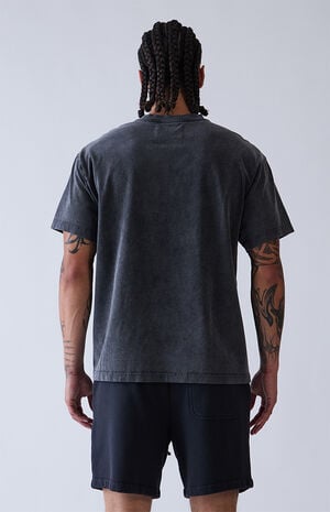 Black Sport Vintage Wash T-Shirt image number 4