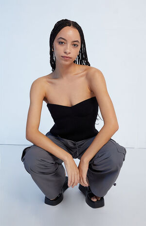 Sweater Tube Top image number 4