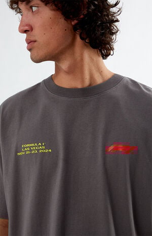 x PacSun Gray Las Vegas Flashes T-Shirt image number 3