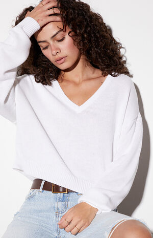 Cassandra V-Neck Sweater image number 1