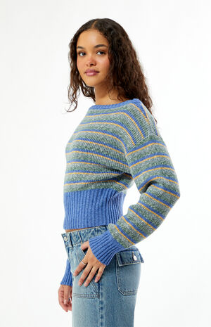 Cosette Ribbed Off-The-Shoulder Sweater image number 4