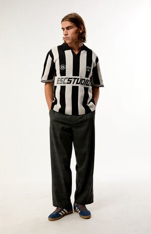 Studios Striped Knit Polo Shirt image number 5