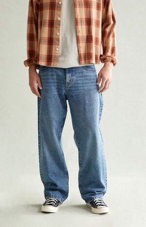 Pacsun Dylan Baggy Jeans Medium Blue | PacSun