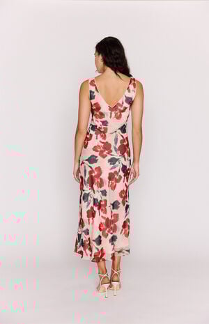 Arabella Bias Midi Dress image number 4