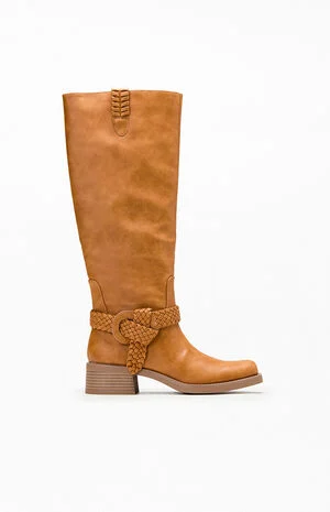 Women's Cheyenne Faux Leather Boots image number 1