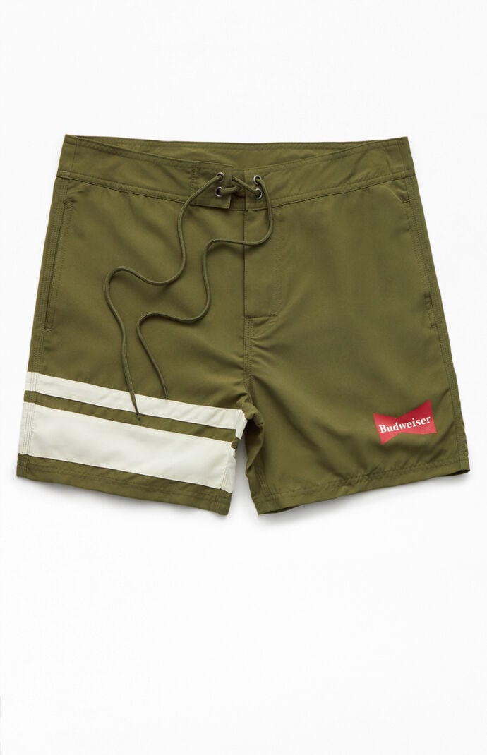 Budweiser swim trunks pacsun discount