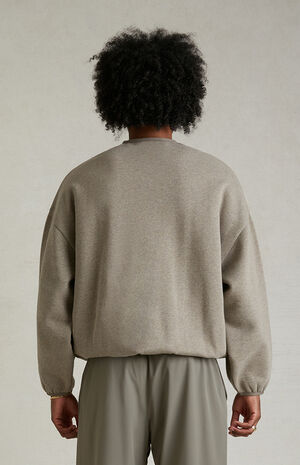 Heather Grey Crew Neck Sweatshirt image number 4