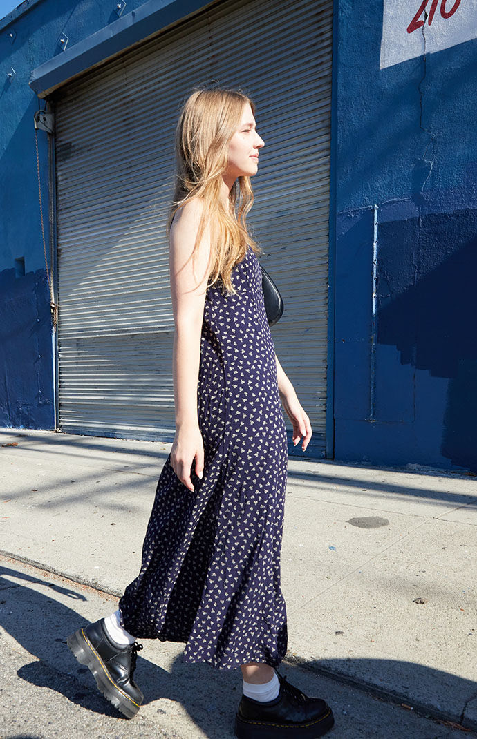 John Galt Floral Colleen Slip Dress PacSun