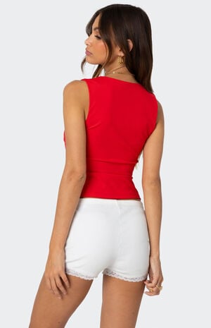 Essy Square Neck Top image number 5