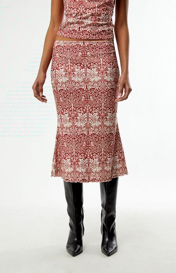 The Met x Pacsun Brother Rabbit Midi Skirt