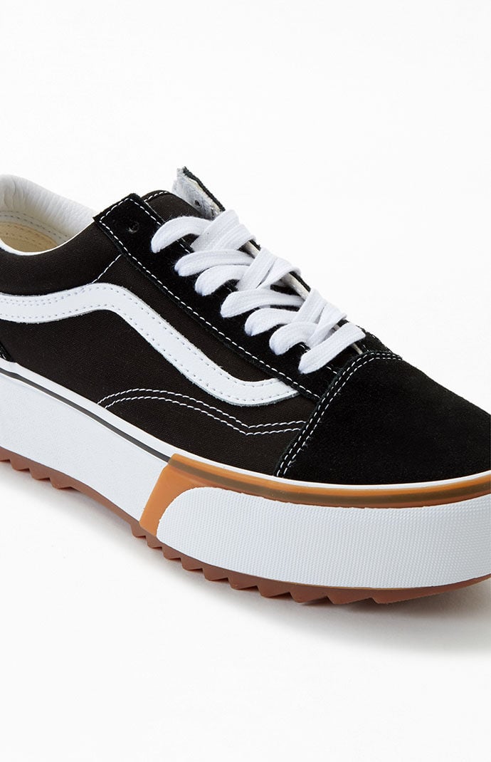 Vans off the wall negras sales
