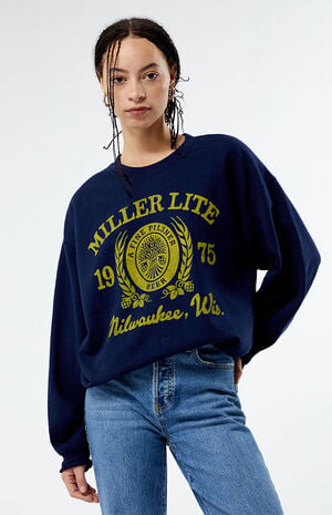Miller Lite Crew Neck Sweatshirt image number 1