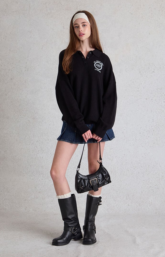 WILD COLLECTIVE x NHL Los Angeles Kings Polo Sweater