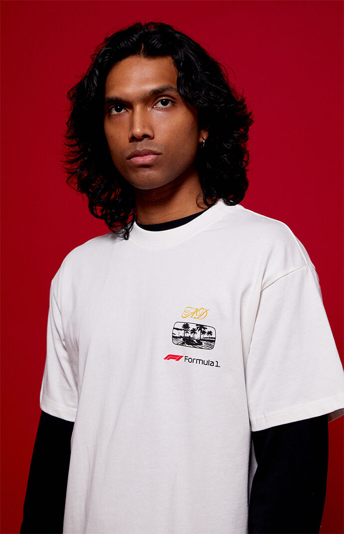 Formula 1 x Pacsun Abu Dhabi Marble Circuit T-Shirt