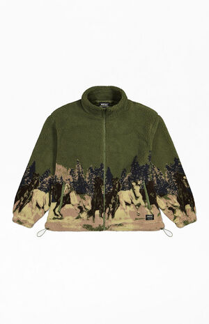 Wild Horses Oversized Sherpa Jacket Wild Horses Oversized Sherpa Jacket image number 1