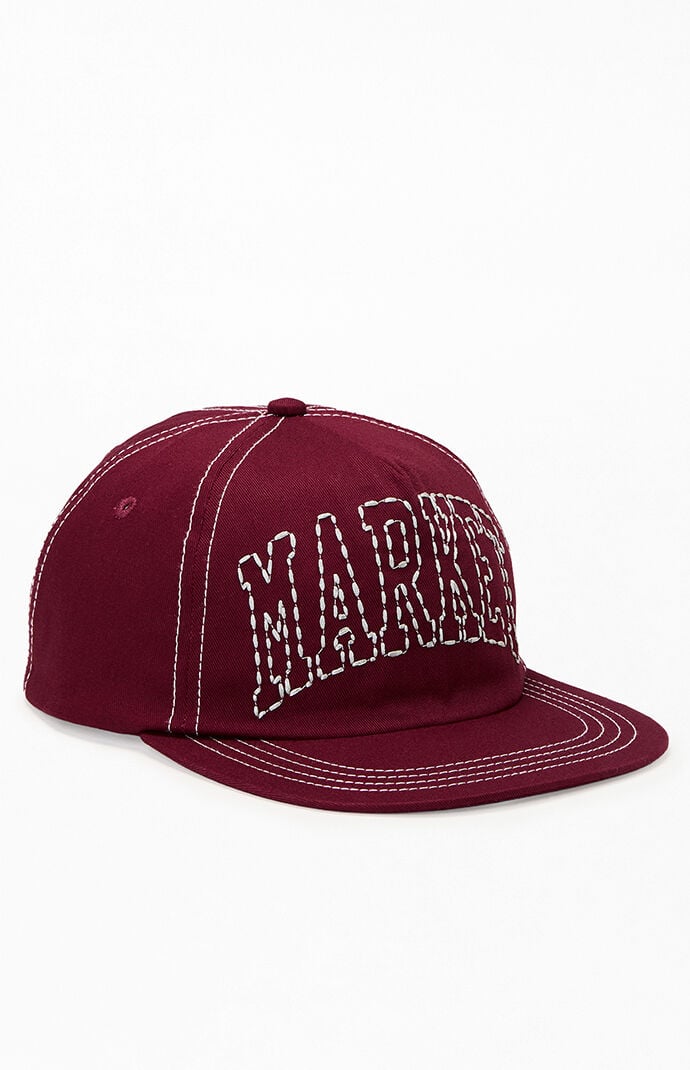 Market Big Stitch 5-Panel Snapback Hat