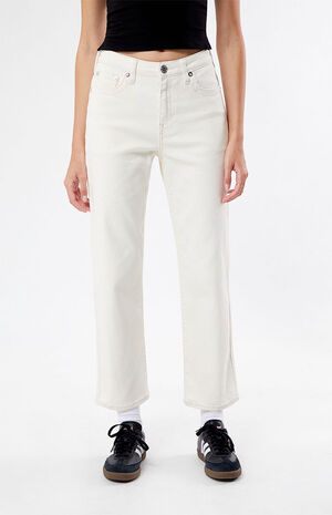 x Playboy Embroidered '90s Straight Leg Jeans image number 3