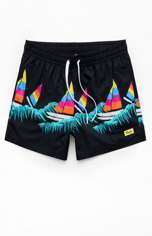 Sailing 4" Swim Trunks