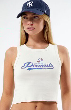 Snoopy Baseball Tank Top image number 1