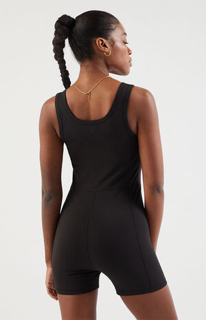PAC WHISPER Black Active Speedwalker Short Onesie image number 4