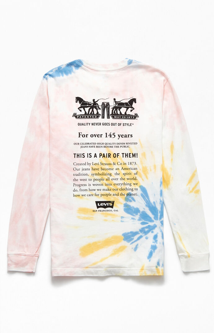 levi's long sleeve graphic tee