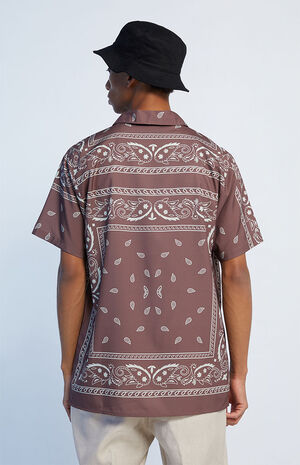 Paisley Woven Camp Shirt image number 3