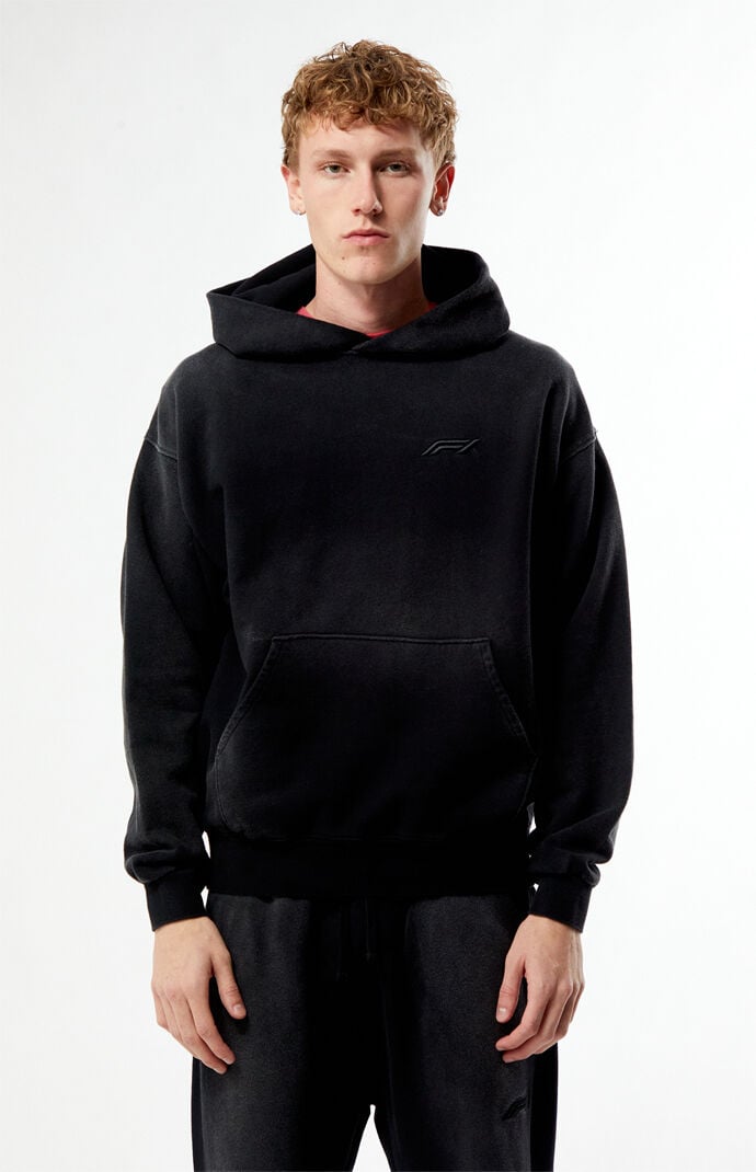 Formula 1 x Pacsun Las Vegas Washed Black Logo Hoodie