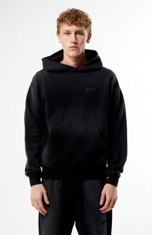 x Pacsun Las Vegas Washed Black Logo Hoodie image number 1