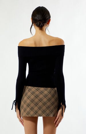 Ella Off-The-Shoulder Sweater image number 5