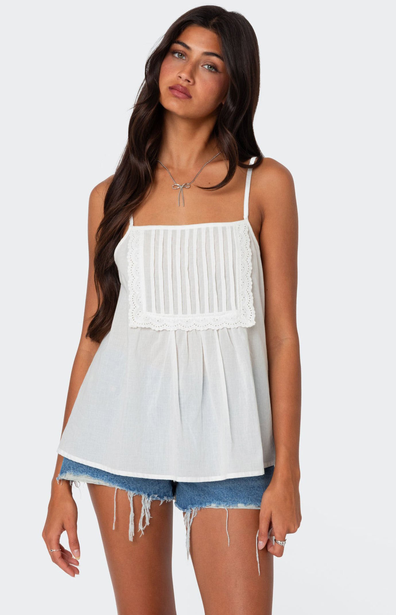 【THEAIRTOWN】rivet side eyelet top 디에어타운 - rivet side eyelet top(2 color)