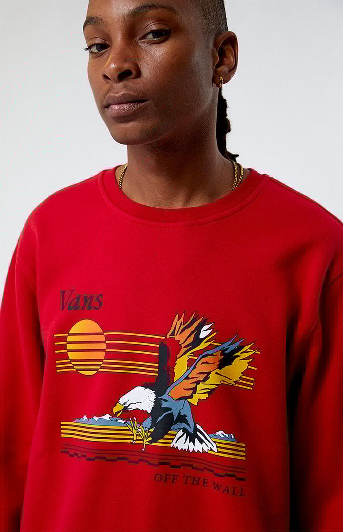 Vans off the wall hot sale crew neck