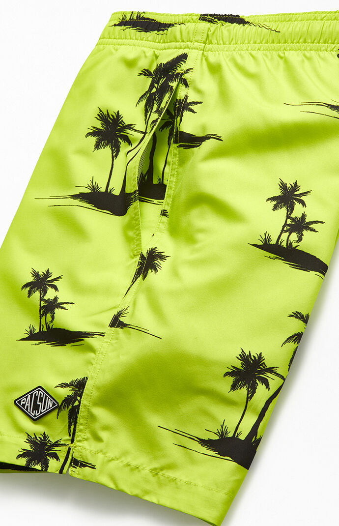 Neon Days 17" Swim Trunks