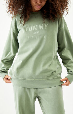 Vintage Tommy Boyfriend Crew Neck Sweatshirt image number 5