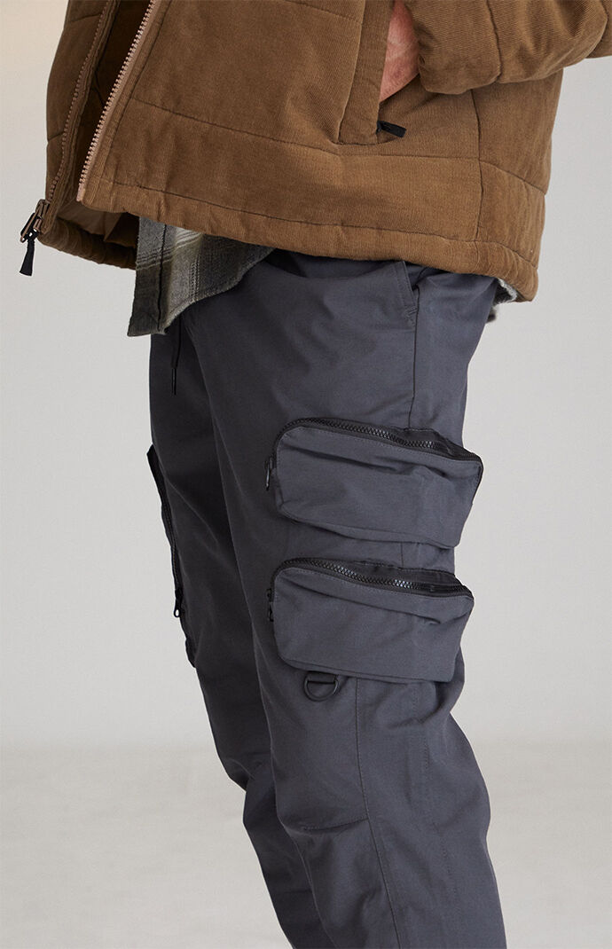 PacSun Black Oyster Slim Cargo Pants PacSun