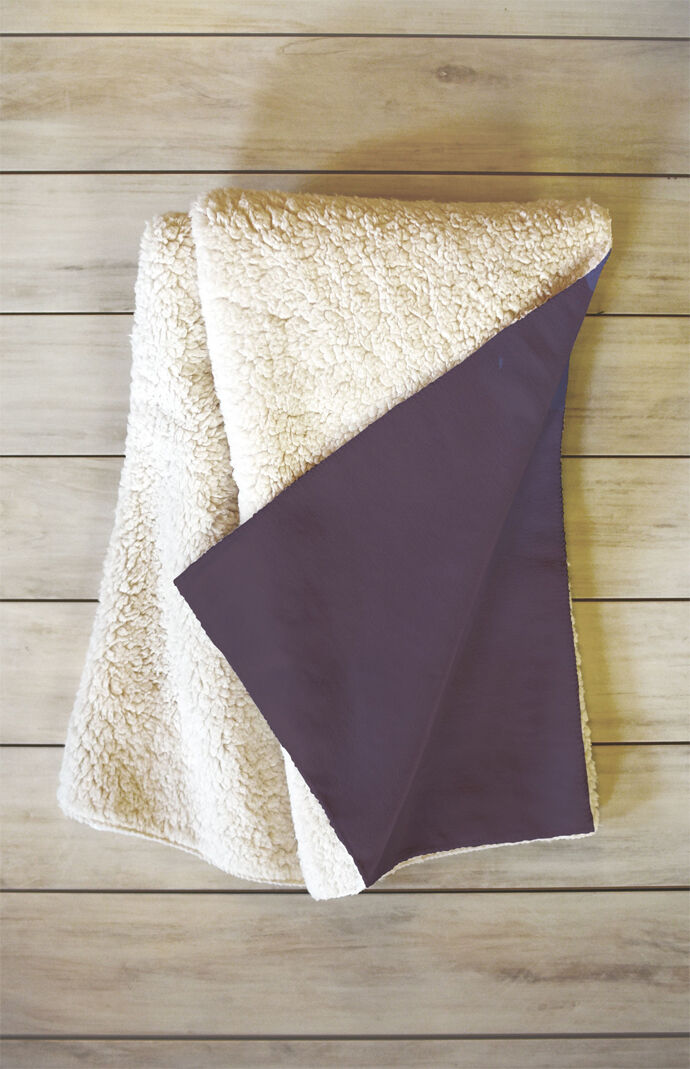 Colorado Sunset Fleece Throw Blanket